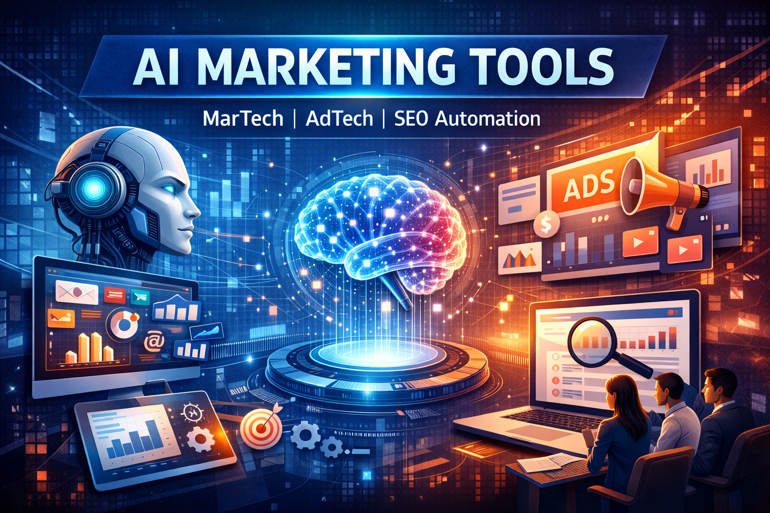 AI Marketing Tools: Transforming MarTech, AdTech, and SEO Automation