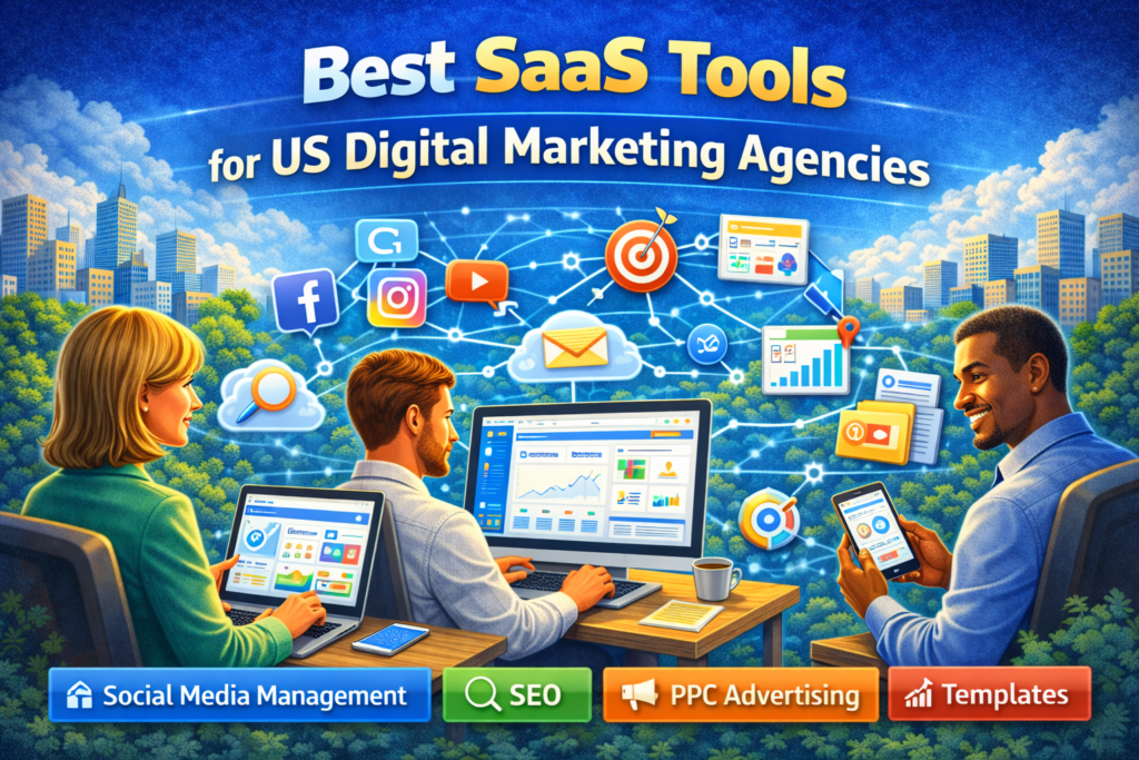 Best SaaS Tools for US Digital Marketing Agencies in 2026
