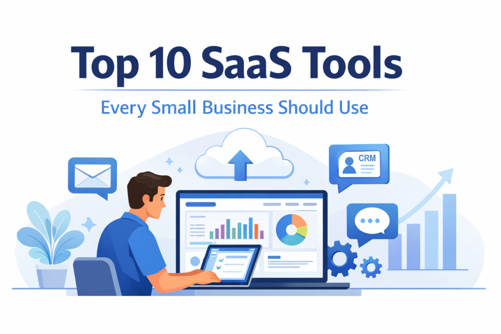 Top 10 SaaS Tools Every Small Business Should Use