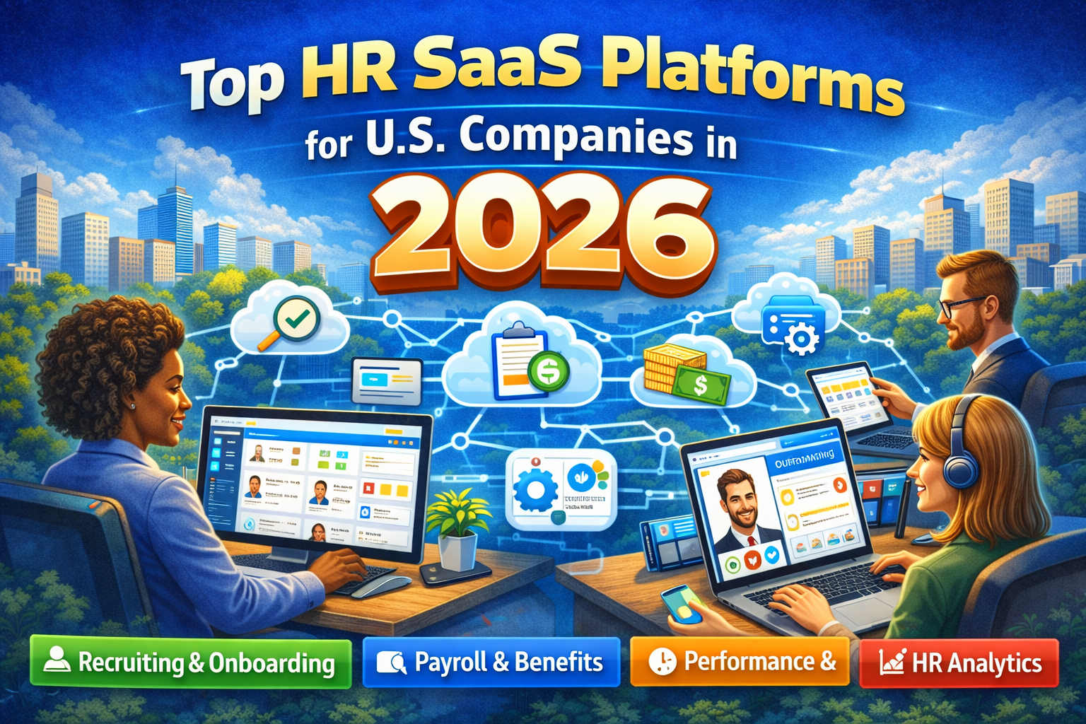 Top HR SaaS Platforms for U.S. Companies in 2026