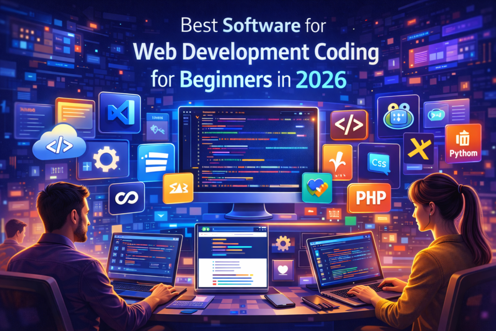 Best Software for Web Development Coding for Beginners in 2026
