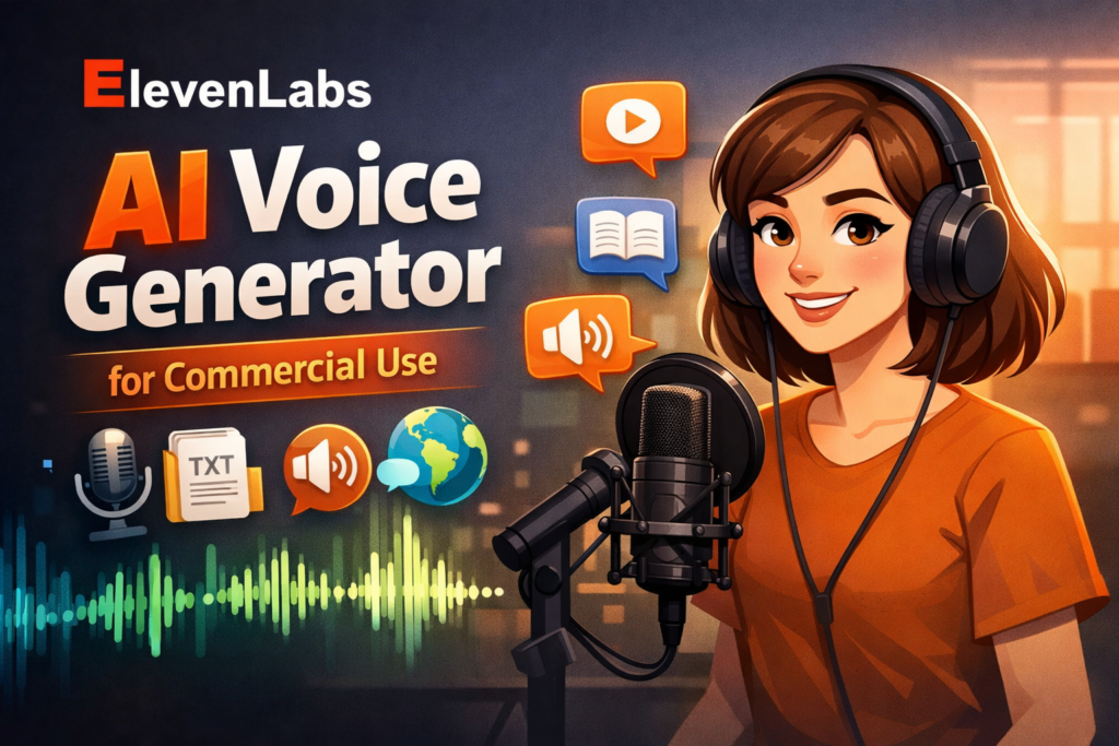 ElevenLabs AI Voice Generator for Commercial Use