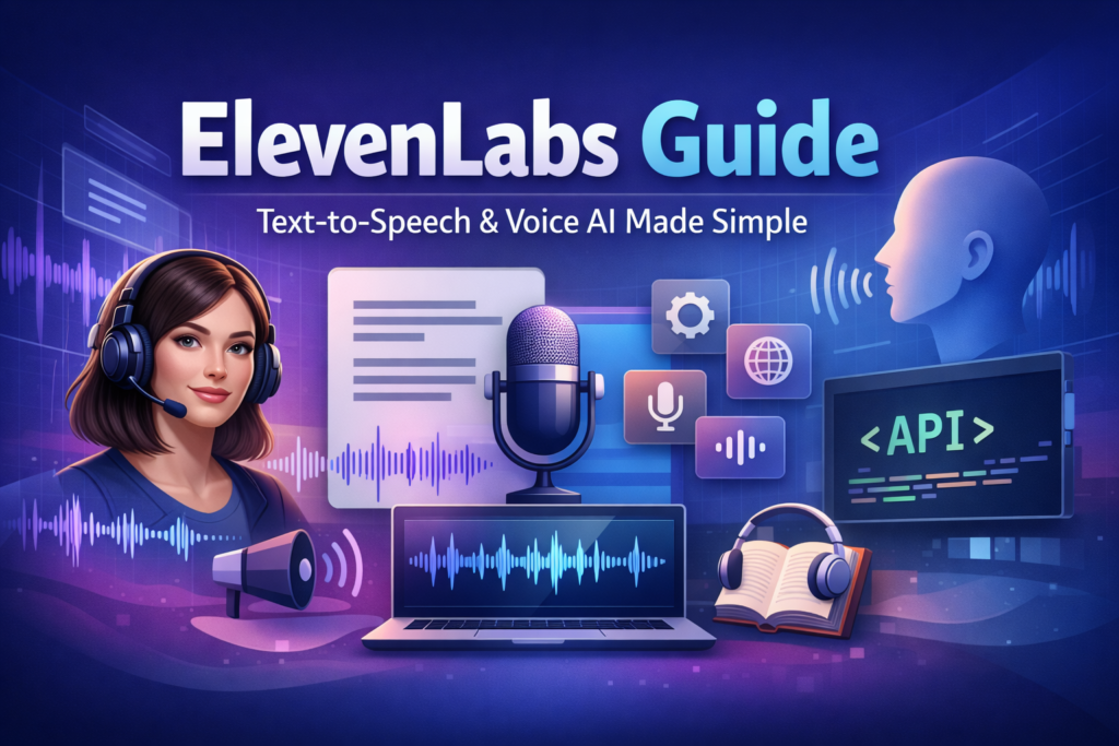 ElevenLabs Guide: Text-to-Speech and Voice AI Made Simple
