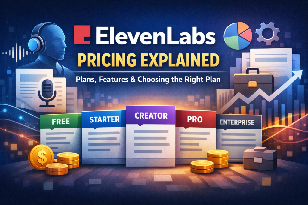 ElevenLabs Pricing Explained: Plans, Features, and Which One to Choose